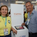 Andrea Ferreira, da FRT, e Mario Gomes, do Grupo Ocaporã