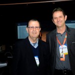 Antonio Azevedo, presidente da Abav-PR, e Arnaldo Junior, da GOL