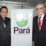 Ciro Góes, secretário de Turismo do Pará, e Tarcísio Gargioni, VP de Marketing e Vendas da Avianca