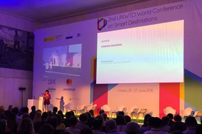 MTur participa da Conferência Mundial de Destinos Inteligentes, na Espanha Conferência da OMT debateu a transformação digital dos destinos