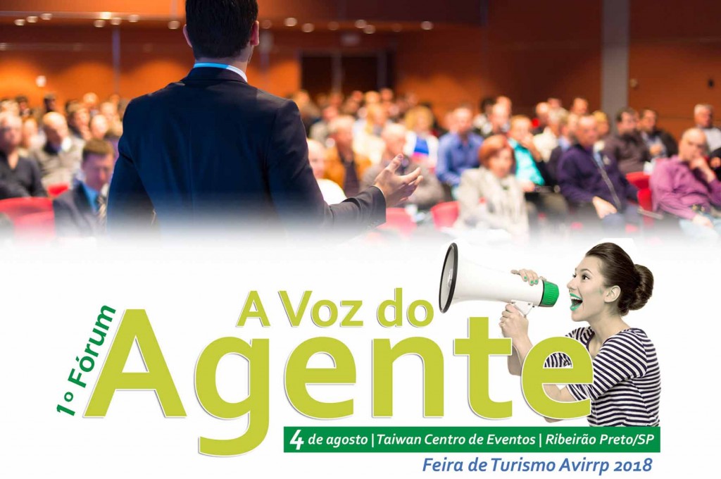 Feira Avirrp 2018 lançará o Fórum "A Voz do Agente" 1 Evento é o primeiro do gênero no país (Foto: Divulgação)