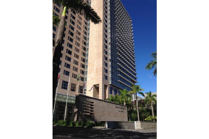Grand Hyatt São Paulo dará desconto a cada gol da seleção O Grand Hyatt São Paulo criou um pacote especial para a Copa do Mundo que dará descontos de 10% a cada gol marcado pela seleção brasileira em hospedagens nos dias de jogos do Brasil.