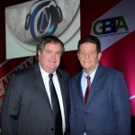 Kevin Maguire, vice-presidente de Operações da GBTA, e Wellignton Costa, diretor geral da GBTA no Brasil