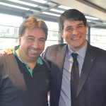 Marcelo Paolillo, da Flytour MMT, com Ignacio Palacios, da MSC Marcelo Paolillo, da Flytour MMT, com Ignacio Palacios, da MSC