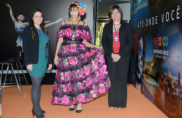 Mostra Viajar: veja o que os destinos apresentam durante o evento María Jiménez e Diana Pomar, do Turismo do México