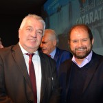 Paulo Angeli, organizador do Festival, e Guilherme Paulus, da GJP