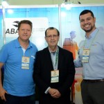 Pedro Kempe, da Domus Viagens, Antonio Azevedo, da Abav-PR, e Caio Serigati, da Personal Brasil Tour