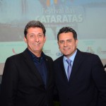 Rogério Siqueira, presidente do Beto Carrero, e Gilmar Piolla, secretário de Turismo, Indústria, Comércio e Projetos Estratégicos de Foz do Iguaçu