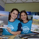 Tatiana Negris e Camila Antunes, do Turismo do Espírito Santo