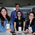 Valeria Barth, Higor Gonçalves e Kerly Bilibio, Luz Hotel, e Ana Schervinski, do Ice Bar Brasil