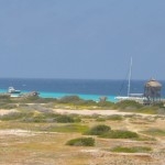 Vista do Farol em Klein Curaçao