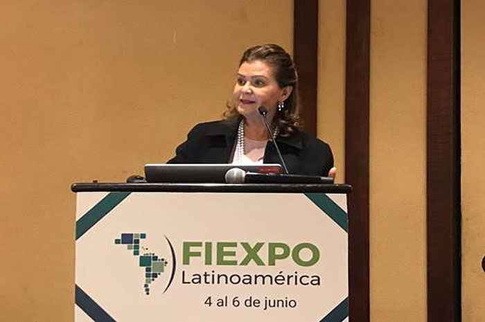 Embratur se reúne com hosted buyers em busca de novos negócios no Chile Teté Bezerra, presidente da Embratur