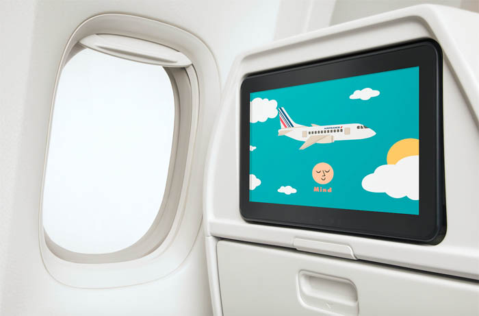 Air France conta com entretenimento de bordo em quatro idiomas