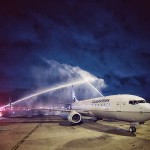 Cerimônia de Batismo da Aeronave no Aeroporto de Fortaleza - Divulgação Cerimônia de Batismo da Aeronave no Aeroporto de Fortaleza - Divulgação
