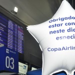 Check-in contou com decoração especial Check-in contou com decoração especial