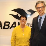 Cristina Fritsch, presidente da Abav-RJ, e Marco Ferraz, presidente da Clia Brasil Cristina Fritsch, presidente da Abav-RJ, e Marco Ferraz, presidente da Clia Brasil