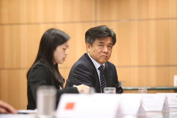 Embaixador Li Jinzhang. Foto: Roberto Castro - Ascom/MTur