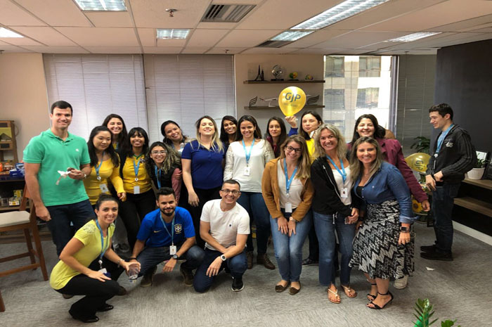 GJP promove ação na agência Costa Brava, em Campinas GJP vista Costa Brava