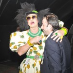 Humorista Aurineide Camurupim com Emerson Sanglard, na chegada do voo Humorista Aurineide Camurupim com Emerson Sanglard, na chegada do voo