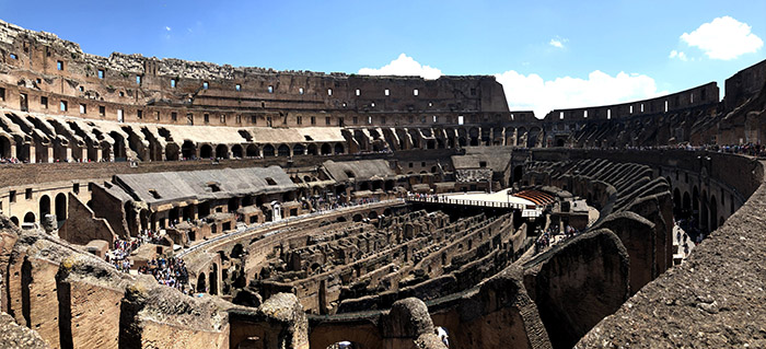 Ruínas do Coliseu