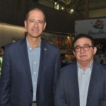 Régis Medeiros, secretário de Turismo de Fortaleza, e Manuel Linhares, presidente da ABIH