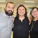 Tiago Nascimento, Daniela Pinheiro e Eliane Carvalho, da Multi Destinos