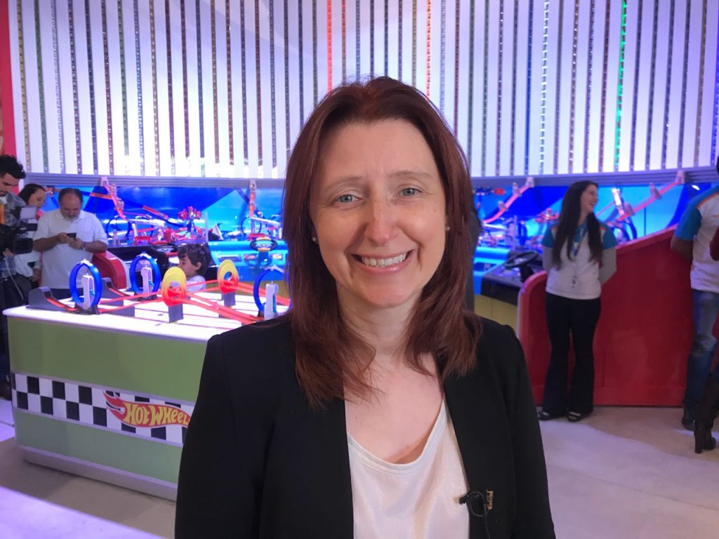 Julie Freeland, diretora sênior da Mattel Global Live Events & Attractions