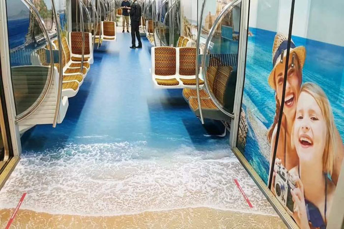 Enit promove Itália em metrô de São Paulo Itália na Linha 4 - Amarela SP