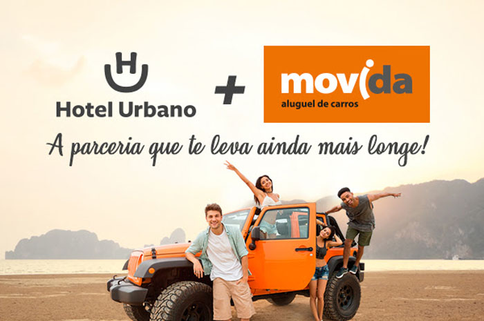 Hotel Urbano e Movida firmam parceria Campanha Hotel Urbano e Movida