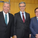 Alexandre Sampaio, da Cetur, Marco Ferraz, da Clia Brasil, e Manoel Linhares, da ABIH Nacional Alexandre Sampaio, da Cetur, Marco Ferraz, da Clia Brasil, e Manoel Linhares, da ABIH Nacional