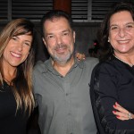 Ana Paula Schuch, da American Airlines, Henrique Jaimovich, da Plantel Turismo, e Angelica Trés, da ABC Tour