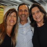 Ana Paula Schuch, da American, com Jorge Adayme e Angélica Trés, da ABC Turismo