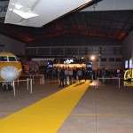 Anúncio da parceria aconteceu no hangar da Passaredo, em Ribeirão Preto