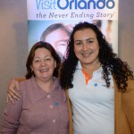 Catharina Oliveira, da Imensa Viagens e Turismo, com Debora Vertullo, do Hotel DO Catharina Oliveira, da Imensa Viagens e Turismo, com Debora Vertullo, do Hotel DO