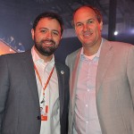 Celso Ferrer, da Gol, e Eduardo Vasconcellos, da Kontik