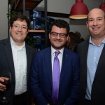 Cesar Turlão, da Ancoradouro, Alberto Muñoz, da Royal Caribbean, e Alexander Haim, da R11 Cesar Turlão, da Ancoradouro, Alberto Muñoz, da Royal Caribbean, e Alexander Haim, da R11