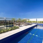 Compondo o centro de lazer do Royal Palm Tower Anhanguera temos a piscina Compondo o centro de lazer do Royal Palm Tower Anhanguera temos a piscina