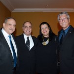 Dario Parazzoli, da Costa, Orlando Palhares, da CVC Corp, Vera Maluf, da Ponta Verde, e Alex Calabria, da Costa
