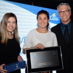 Destaque Vendas Nacionais: Cintia Carlotti e Alex Calabria, da Costa, e Julia, da Decolar.com
