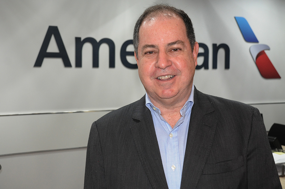 Dilson Verçosa, diretor da American Airlines no Brasil