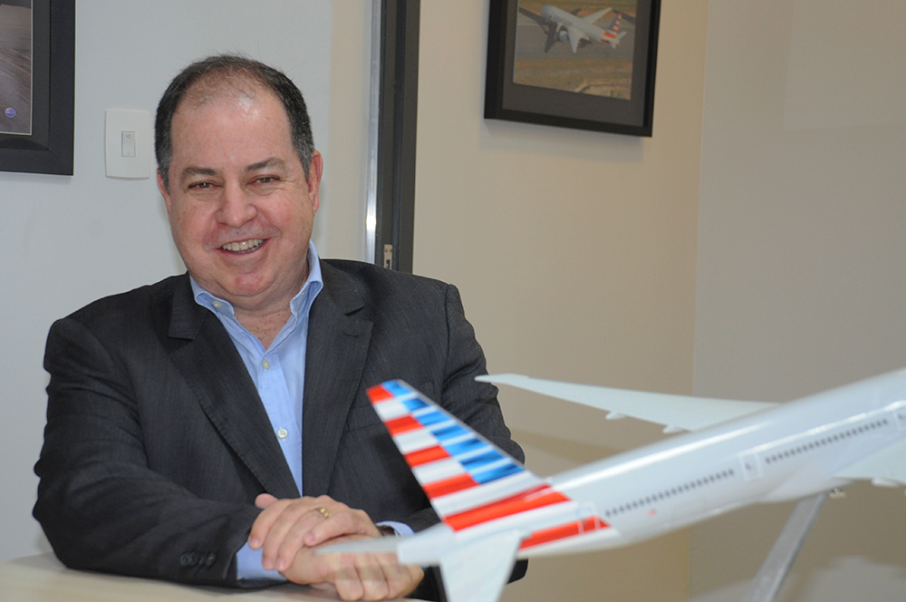 Dilson Verçosa deixou a diretoria da American Airlines no Brasil