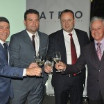 Paulo Roberto Caputo, Paulo Melega, Cesar Nunes e Ninfo König, da Atrio