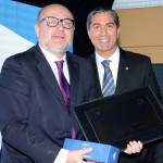 Embaixador Costa Club Brasil: Renzo Regini, cliente do programa de fidelidade, e Dario Rustico, da Costa Cruzeiros
