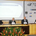 Eric Barbosa, da Marinha, Rene Hermann, da Costa, Gustavo Martins, da Conapra, e Mario Povia, da Antaq Eric Barbosa, da Marinha, Rene Hermann, da Costa, Gustavo Martins, da Conapra, e Mario Povia, da Antaq