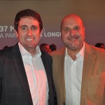 Fabio Camargo, da Delta, com Carlos Vazquez, da Esferatur