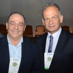 Geraldo Rocha, presidente da Abav Nacional, e Ricardo Fazzini, secretário de Turismo de Ilhabela