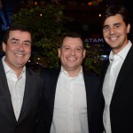 Ivo Lins, Emerson Camilo e Christiano Oliveira, do Grupo Flytour Ivo Lins, Emerson Camilo e Christiano Oliveira, do Grupo Flytour