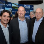 Jorge Jatobá, da Pier Viagens, Alexander Haim, da R11, e Mauricio Voss, da CIA Marítima Jorge Jatobá, da Pier Viagens, Alexander Haim, da R11, e Mauricio Voss, da CIA Marítima