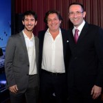 João Pita, da GRU, Bernardo Cardoso, do Turismo de Portugal, e Daniel Aguado, da Latam