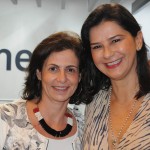 Karla Haimenis, do Grupo High Light, com Simone Sá, da American Airlines